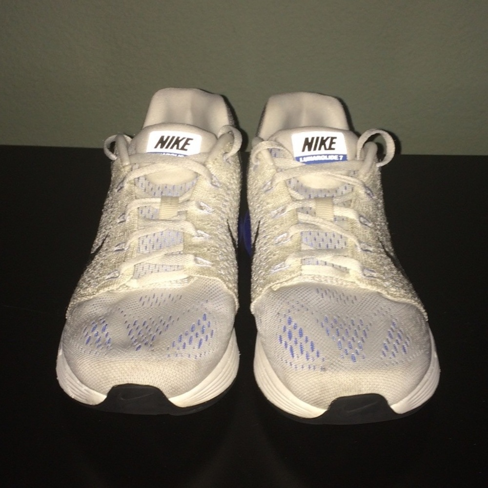 Nike Lunarglide 7 White Blue